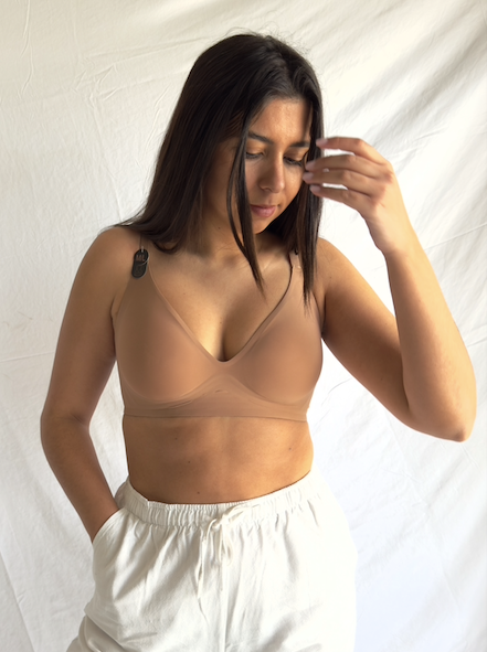 Soutien Naked em Microfibra sem Aro Copa B