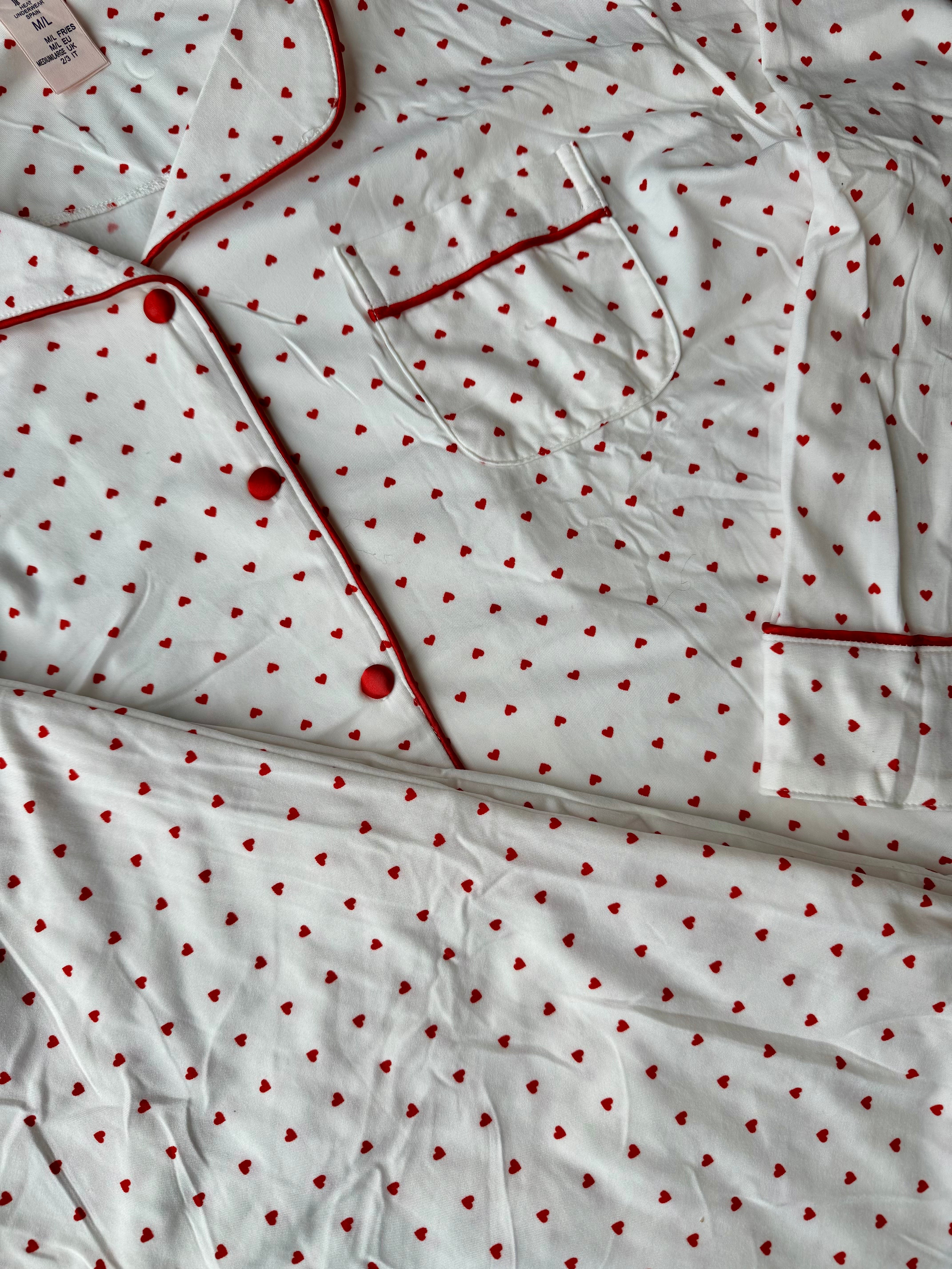 Pijama Cardado Corazion